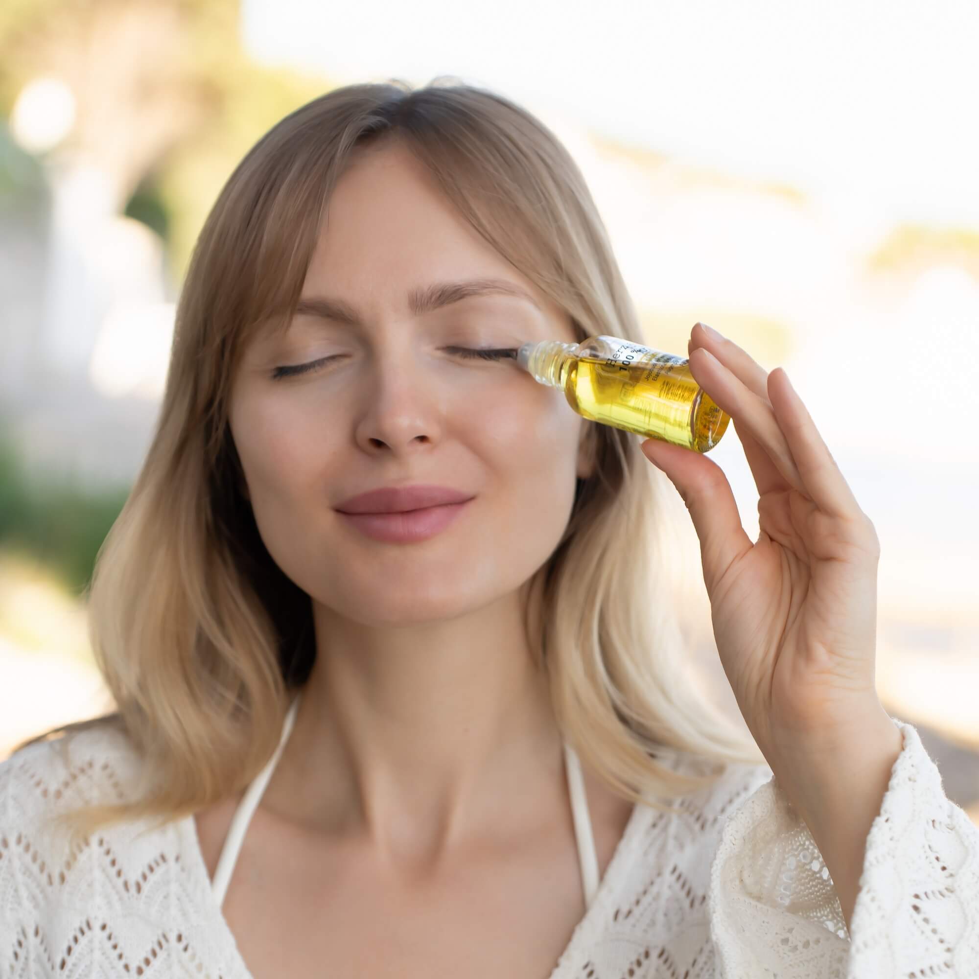 Herz aus Gold - 100 % Jojobaöl