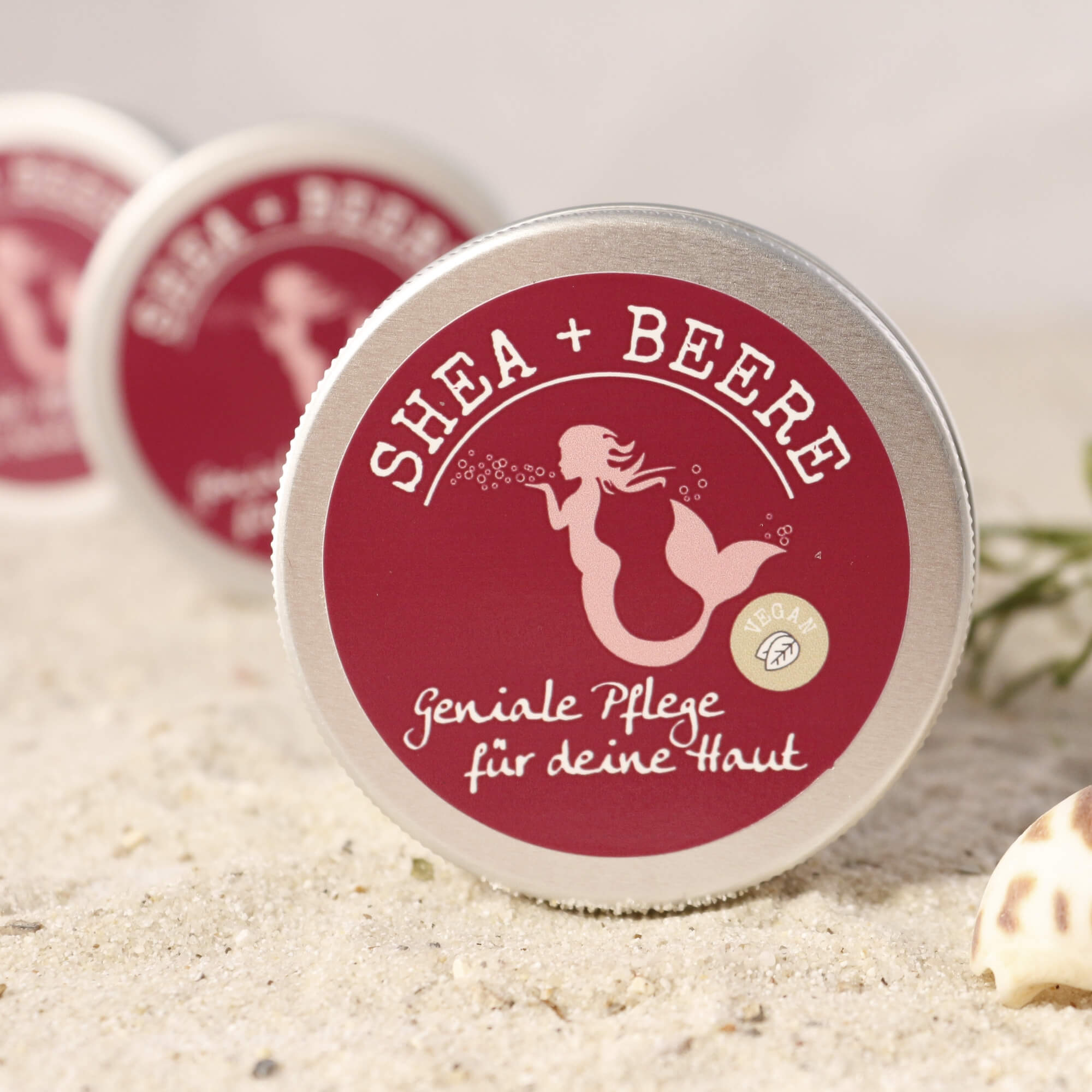 Shea+Beere Handpflege in kompakter Aluminiumdose