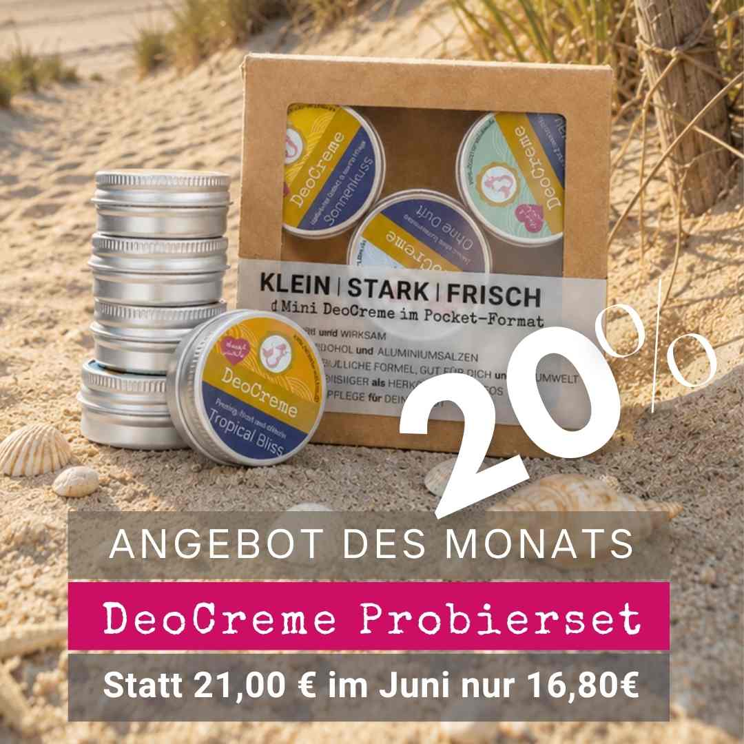 ProbierSet Mini DeoCreme im Pocketformat