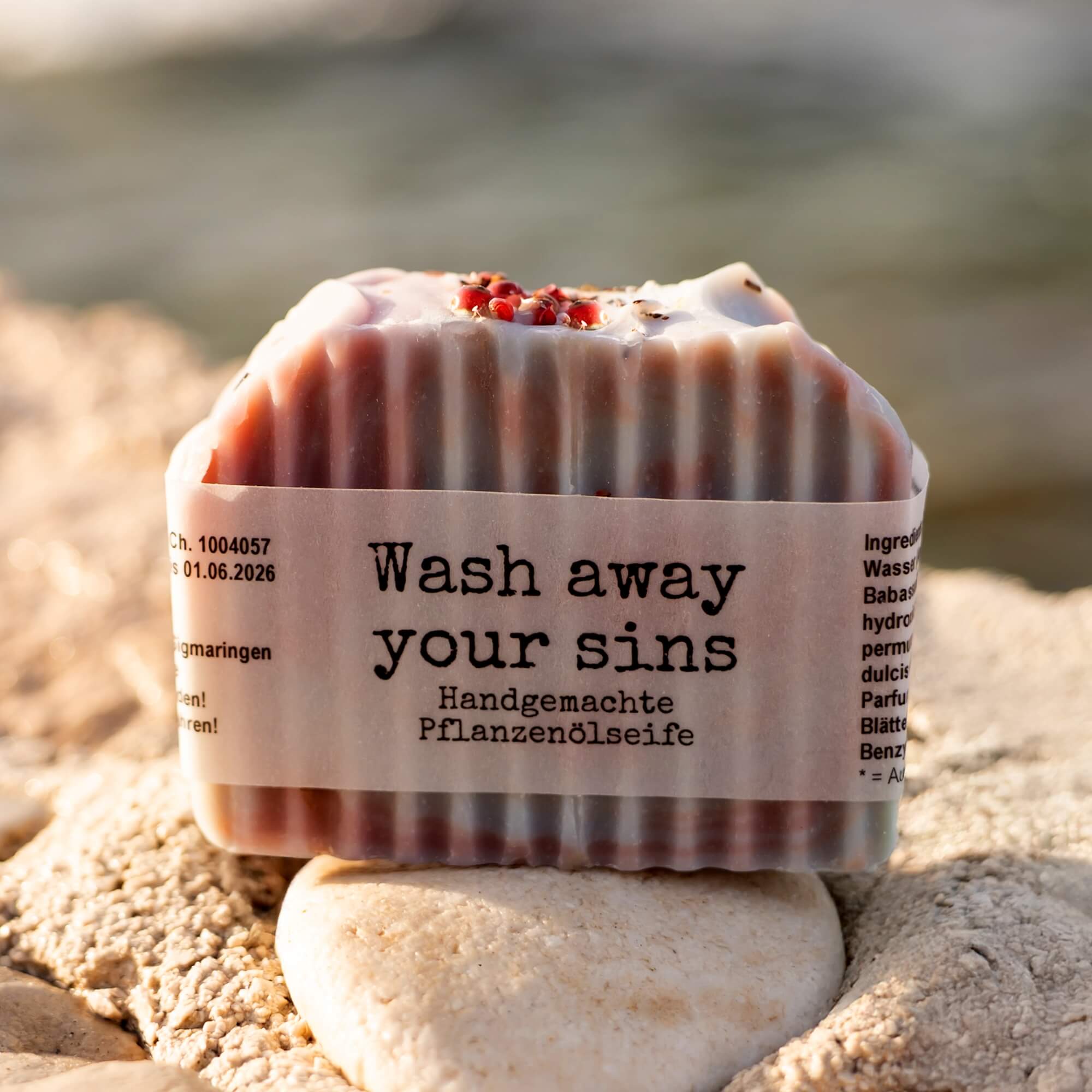 Wash away your sins die Männerseife