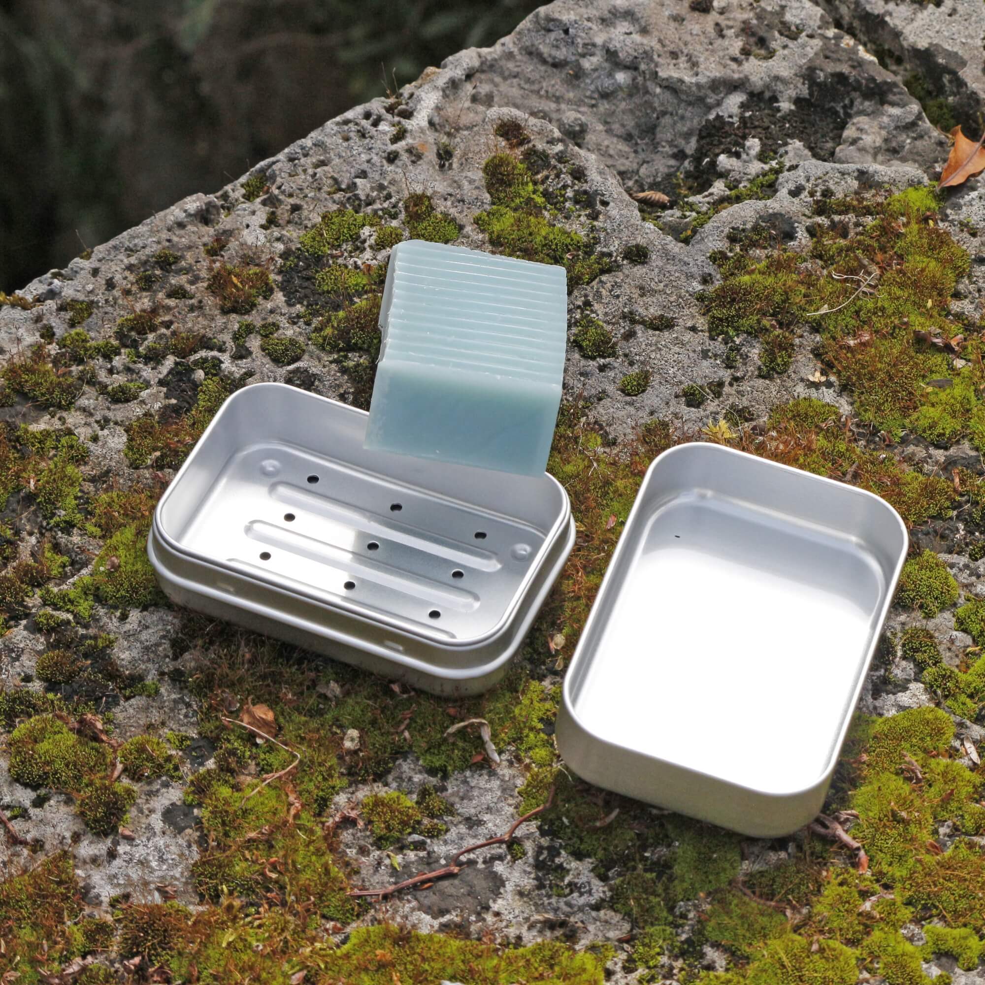Seifenbox aus Aluminium