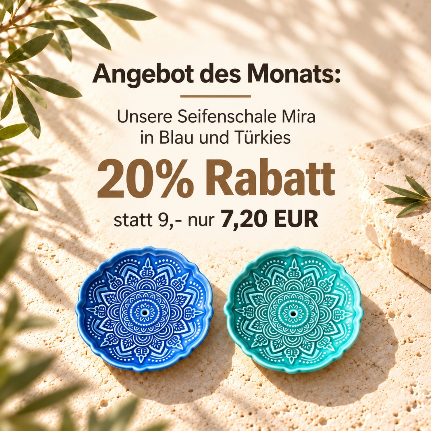 Angebot für 7,20 - 20 % Rabatt auf die Seifenschale