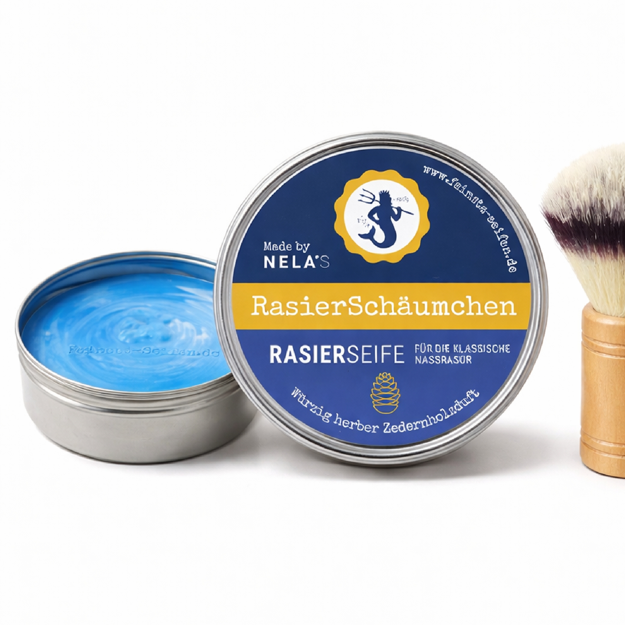 RasierSchäumchen – Rasierseife für die klassische Nassrasur